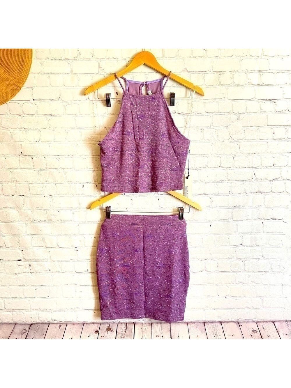 Haute Monde Skirt & Tank Sparkle Set